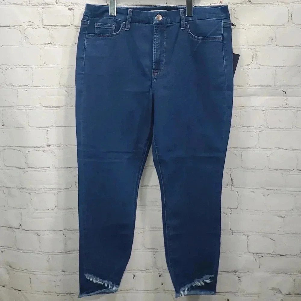 Jen 7 by 7 For All Mankind Ankle Skinny Jeans Women's Size 16 NWT